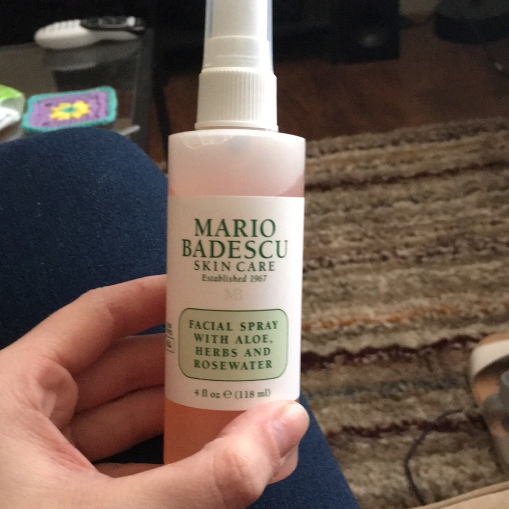 Rose water spray